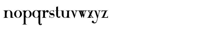 Mawns Serif Regular Font LOWERCASE