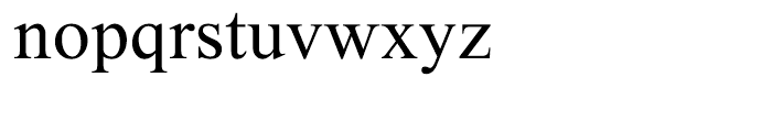 Maxim Normal Font LOWERCASE
