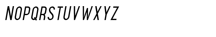 Maxwell Sans SC Book Italic Font LOWERCASE