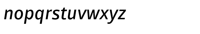 Mayberry WGL Medium Italic Font LOWERCASE