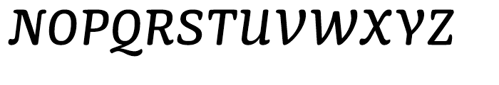 Mayonez Italic Font UPPERCASE