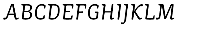 Mayonez Light Italic Font UPPERCASE