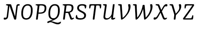 Mayonez Light Italic Font UPPERCASE