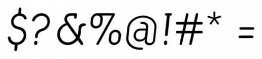 Macaroni Sans Book Italic Font OTHER CHARS