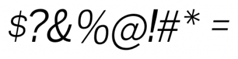 Madawaska Book Italic Font OTHER CHARS