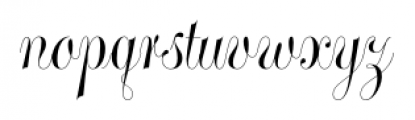 Maestra Bold Font LOWERCASE