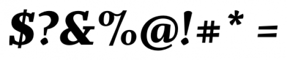 Mafra Bold Italic Font OTHER CHARS