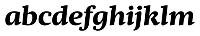 Mafra Bold Italic Font LOWERCASE