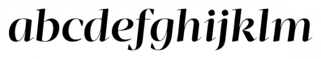 Mafra Display Medium Italic Font LOWERCASE