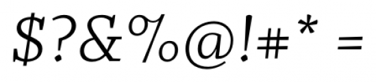Mafra Light Italic Font OTHER CHARS