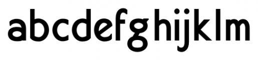 Magdalene Sans Regular Font LOWERCASE