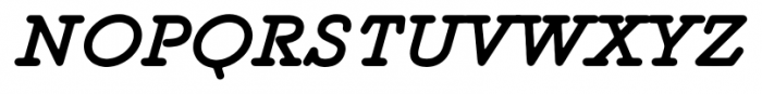 Magendfret Bold Italic Font UPPERCASE
