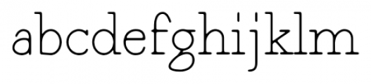 Magendfret Light Font LOWERCASE
