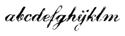 Magesta Script Light Regular Font LOWERCASE
