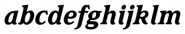 Magica Bold Italic Font LOWERCASE