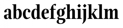 Magneta Condensed SemiBold Font LOWERCASE