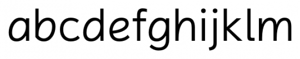 Magnum Sans Alfa Light Font LOWERCASE