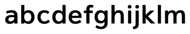 Magnum Sans Pro Semi Bold Font LOWERCASE