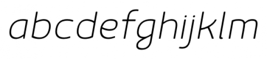 Mairy ExtraLight Italic Font LOWERCASE