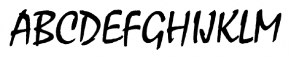 Malacca Regular Font UPPERCASE