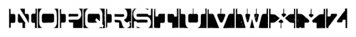 Mamute Condensed Regular Font UPPERCASE