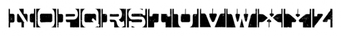 Mamute Condensed Regular Font LOWERCASE