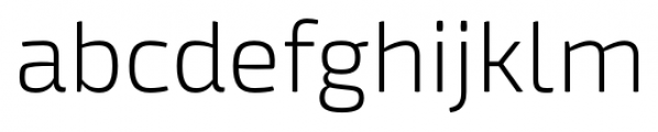 Mangerica Extra Light Font LOWERCASE