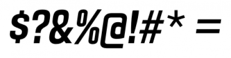 Maqui Bold Italic Font OTHER CHARS