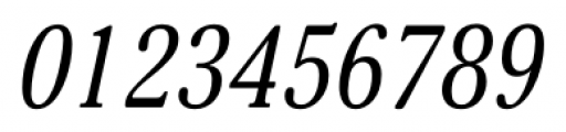 Margon 430 Italic Font OTHER CHARS