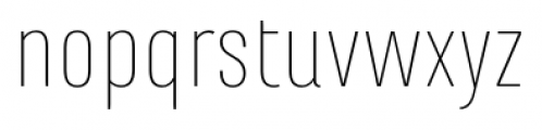 Marianina FY Thin Font LOWERCASE