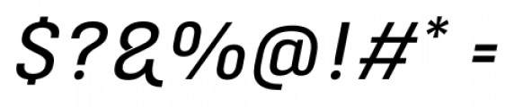Marianina XWide FY Medium Italic Font OTHER CHARS