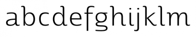 Marintas Light Font LOWERCASE