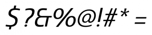 Marintas Regular Italic Font OTHER CHARS