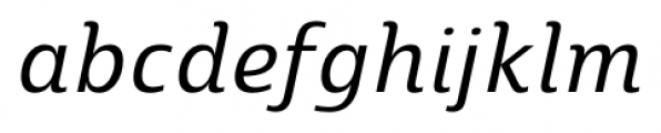Marintas Regular Italic Font LOWERCASE
