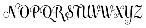 Maris Regular Font UPPERCASE