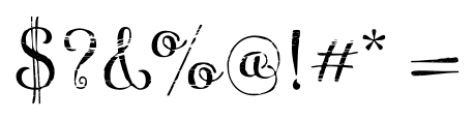 Maris Wood Regular Font OTHER CHARS