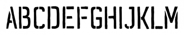 Marshrut Regular Font UPPERCASE