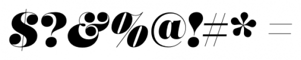 Mastadoni G2 Italic Font OTHER CHARS