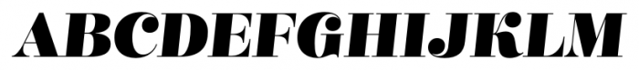 Mastadoni G3 Italic Font UPPERCASE