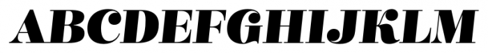 Mastadoni G4 Italic Font UPPERCASE