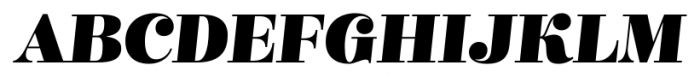 Mastadoni G5 Italic Font UPPERCASE