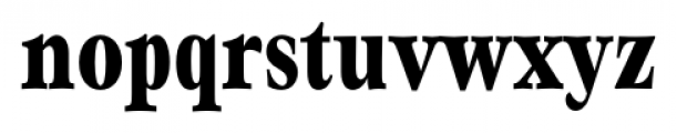 Mauritius Condensed Bold Font LOWERCASE