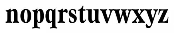 Mauritius Condensed Medium Font LOWERCASE