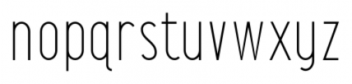 Maxwell Light Font LOWERCASE
