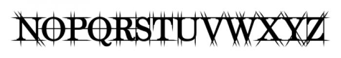 Maychurch Regular Font LOWERCASE