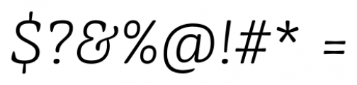 Mayonez Italic Font OTHER CHARS