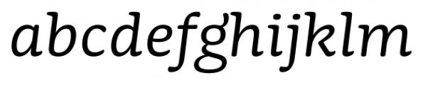 Mayonez Light Italic Font LOWERCASE