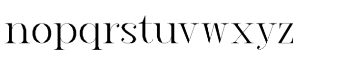 MAD Serif Fill Bold Font LOWERCASE