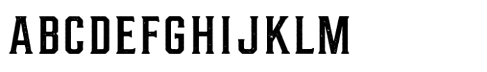 MARLIN ROUGH Font UPPERCASE