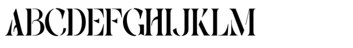 Mabeo Vintage Regular Font UPPERCASE